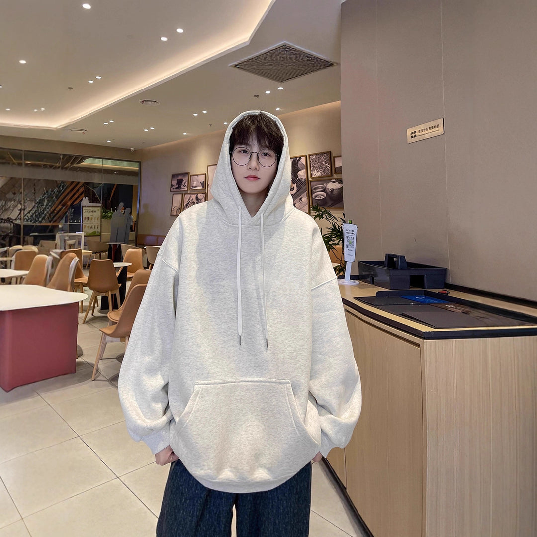 Damen Bequemer Oversized Kapuzenpullover Drune