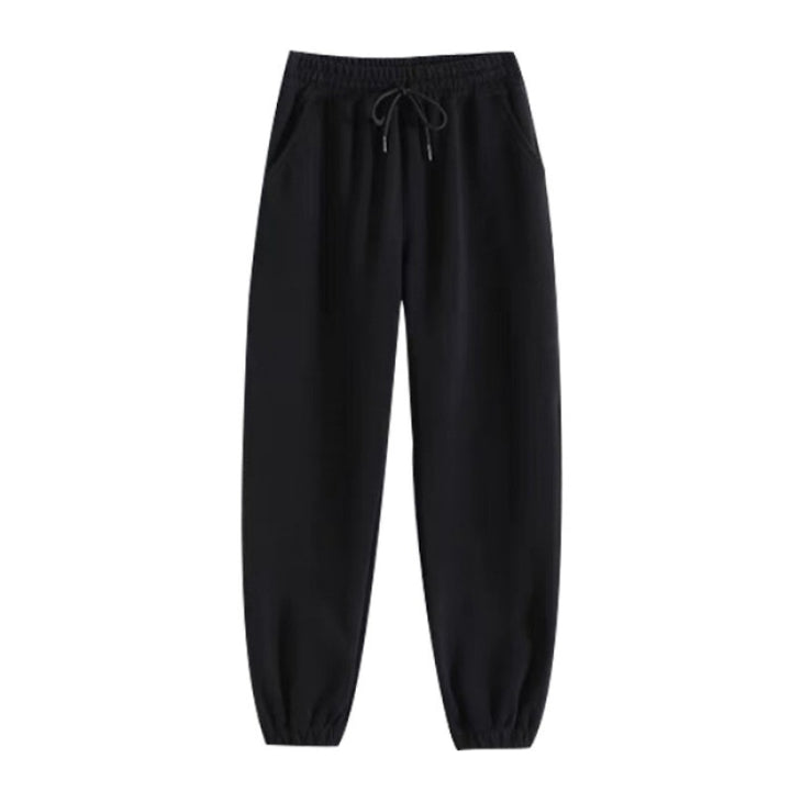 Damen Bequeme Jogginghose mit elastischem Bund Drune