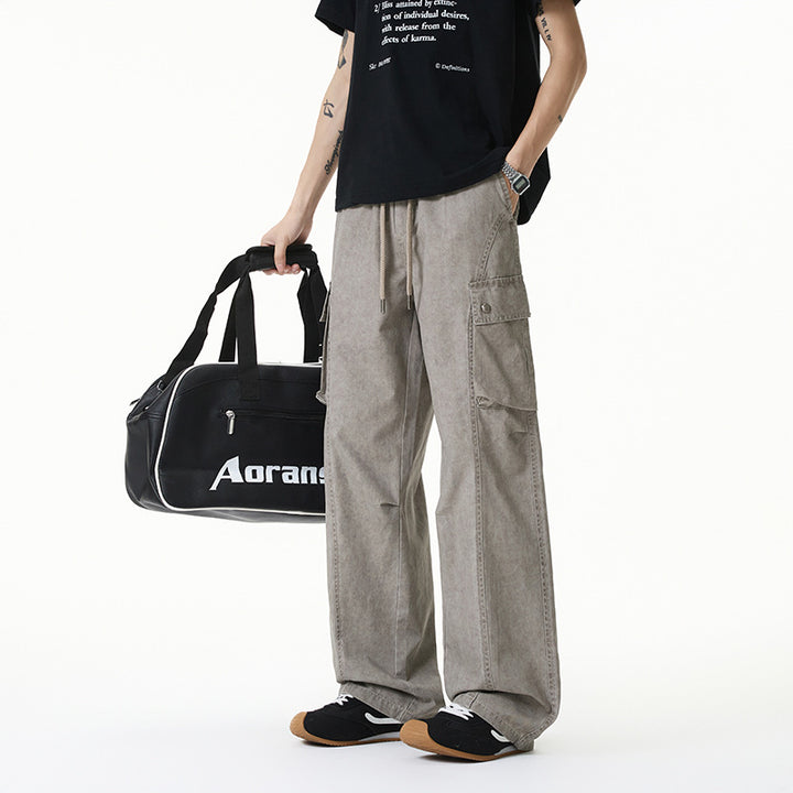 Damen Weite Baggy-Cargohose Drune