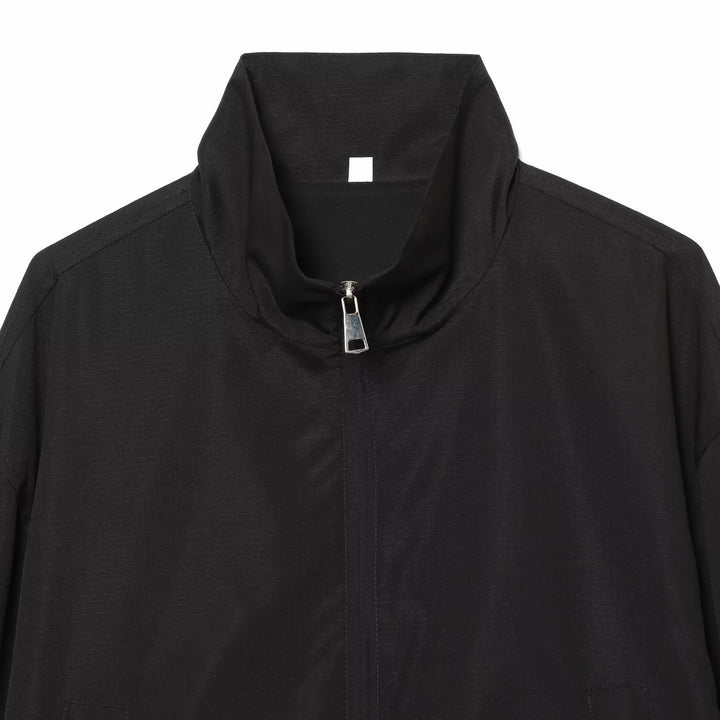 Damen Leichter Blouson mit Stehkragen, Tunnelzug‑Taille und Tüllsaum Drune
