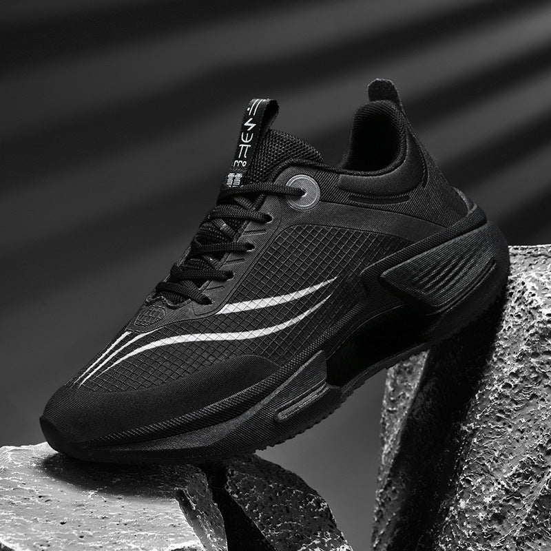 Unisex atmungsaktive Mesh-Runner mit gitterstruktur, stabilisierendem Mittelkeil und geteiltem Stabilisator Drune