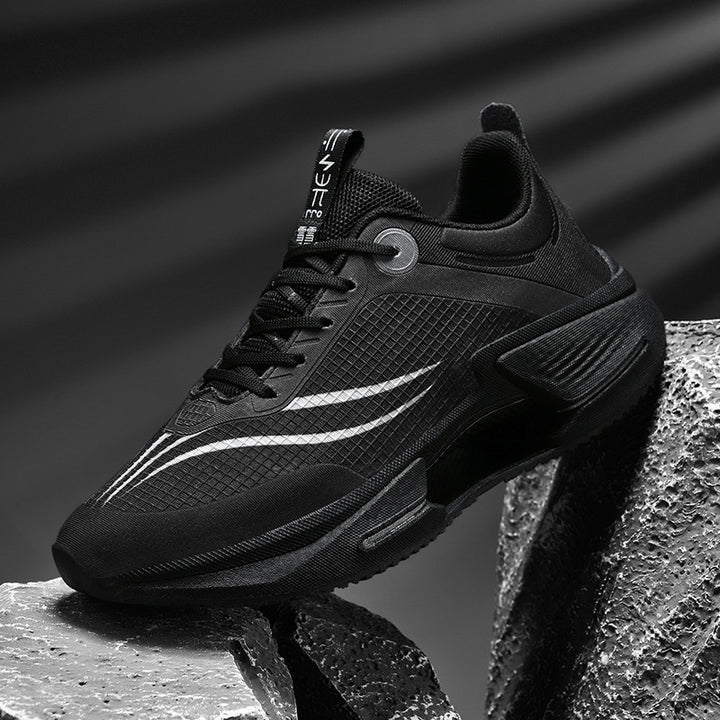 Unisex atmungsaktive Mesh-Runner mit gitterstruktur, stabilisierendem Mittelkeil und geteiltem Stabilisator Drune