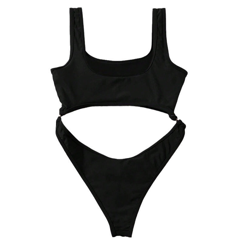 Damen Einteiler Badeanzug mit innovativem Cut-Out-Design Drune