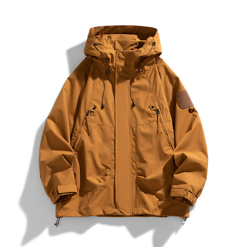 Damen Technische Outdoor-Jacke mit Verstellbarem Kapuzensystem und Multifunktionalen Taschen Drune