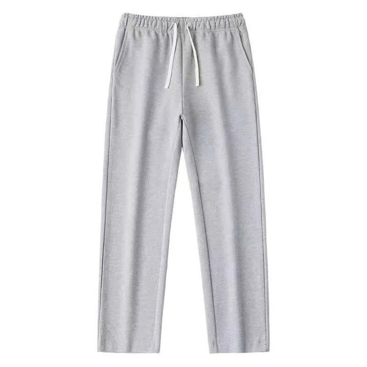 Herren Bequeme Freizeithose mit elastischem Bund und Seitentaschen Drune
