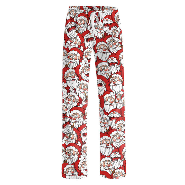 Damen Gemusterte Weihnachts-Jogginghose Drune