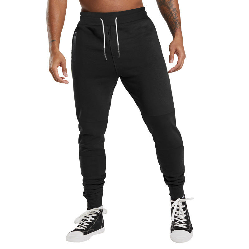 Herren sportive Jogginghose mit funktionalen Taschen und elastischem Bund Drune