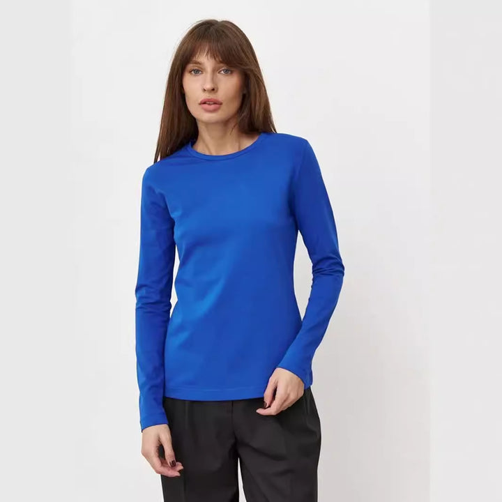 Damen Langarmshirt mit modernem Schnitt und figurfreundlicher Passform Drune