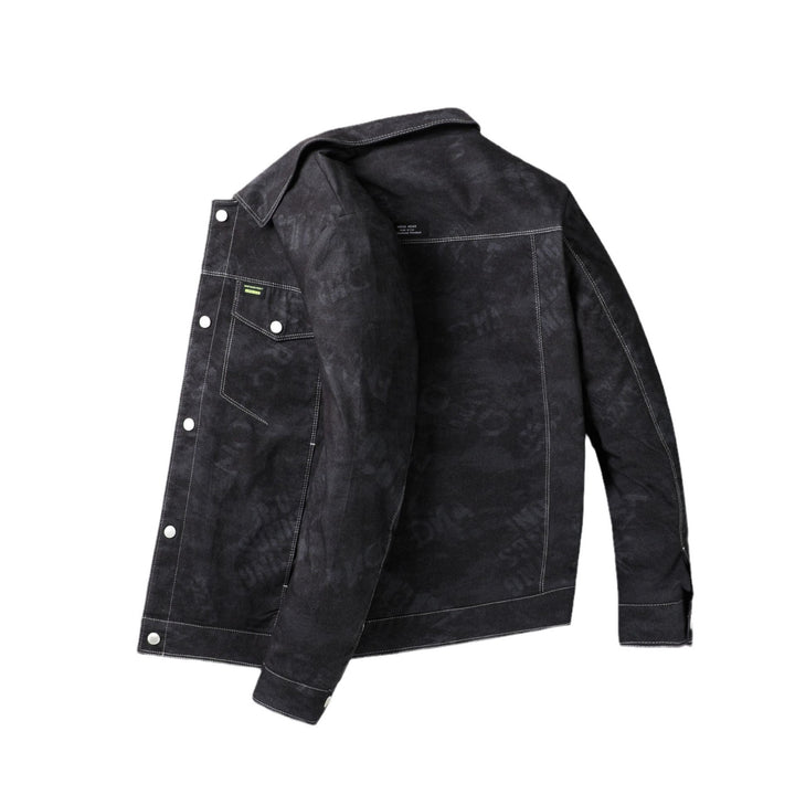 Herren Jeansjacke mit modischem Schnitt und praktischen Taschen Drune