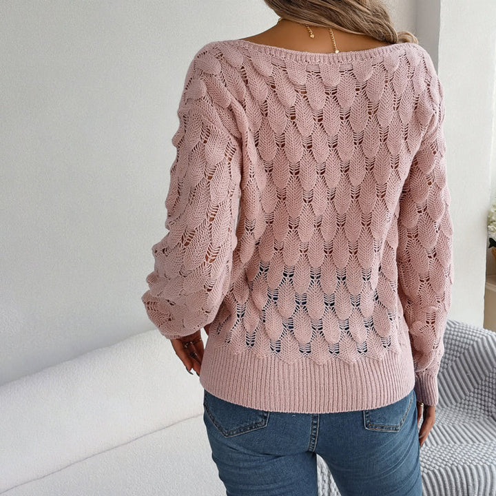 Drune | Hohlstrickpullover Mit Feinem Detailmuster
