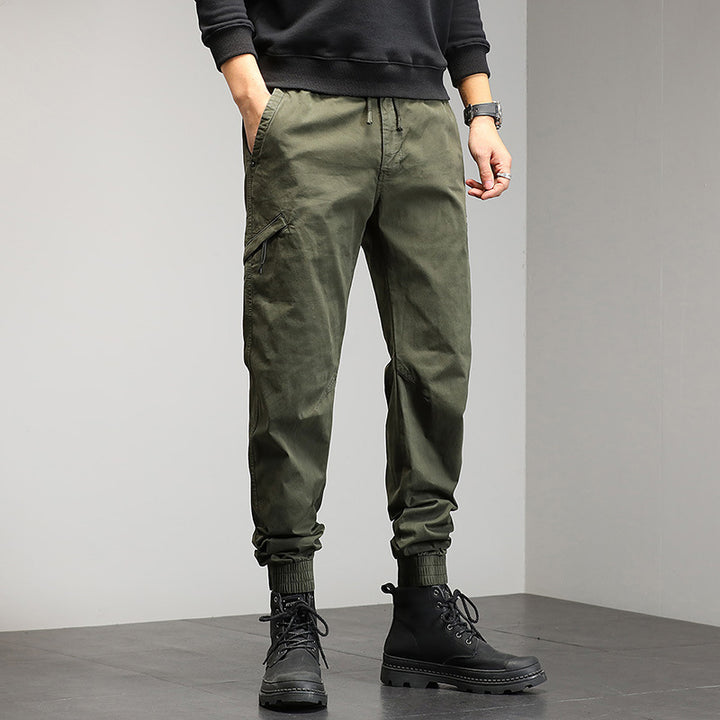 Herren Technische Cargo-Jogginghose mit Bündchen und Multifunktionstaschen Drune