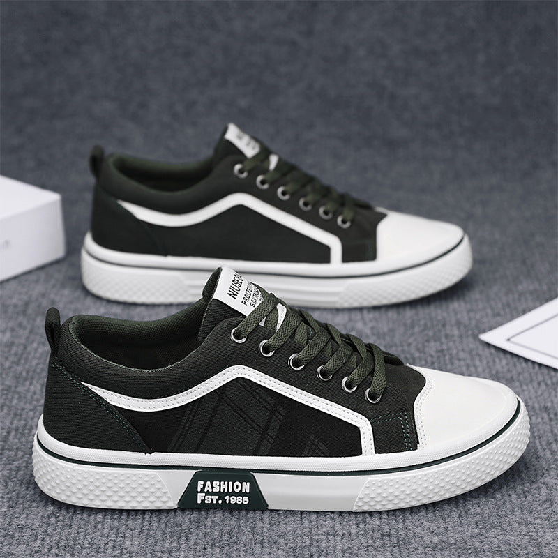 Damen Modische Low-Top Sneakers mit grafischen Akzenten Drune