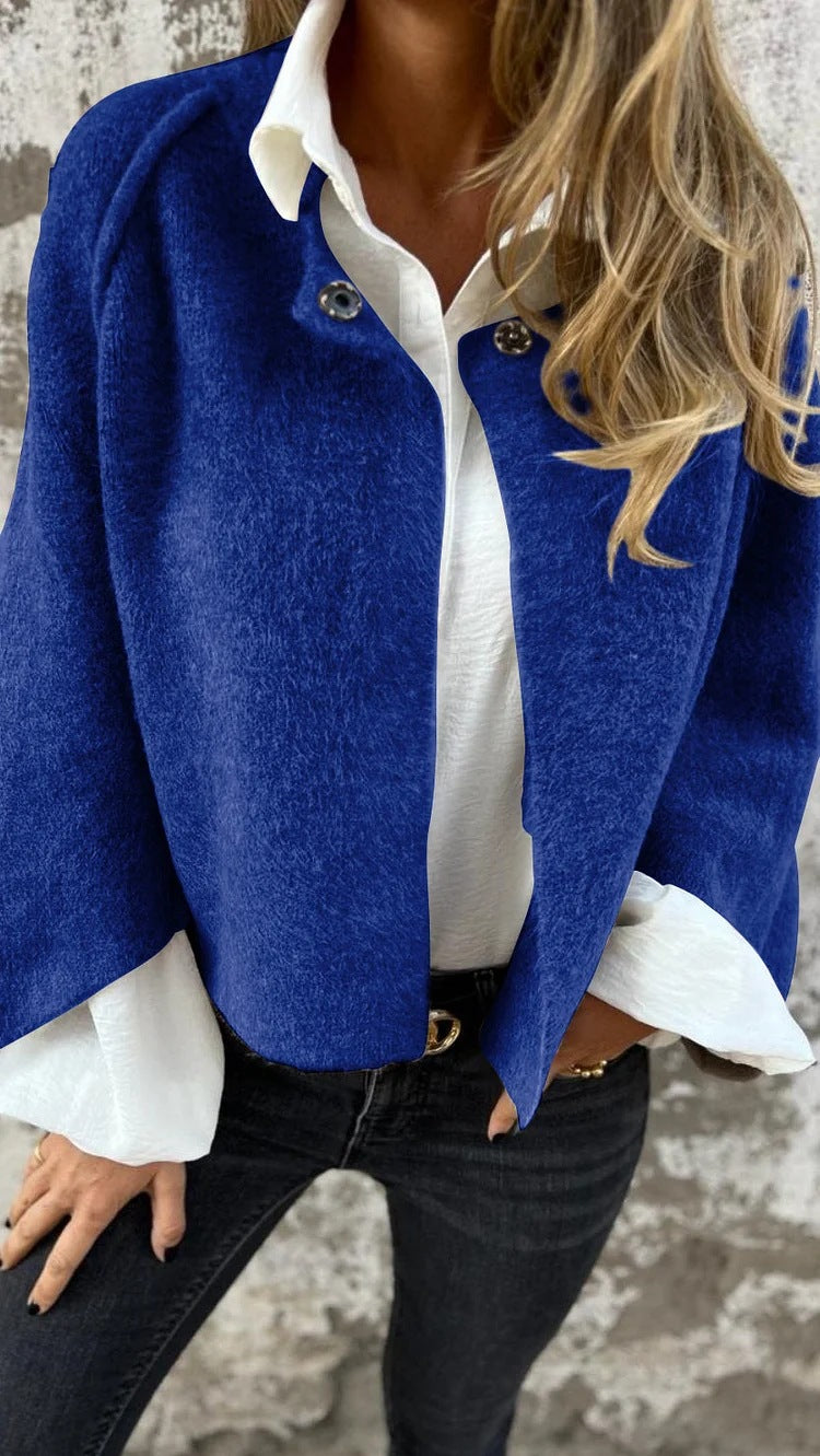 Drune | Kurze Cashmere Langarmjacke