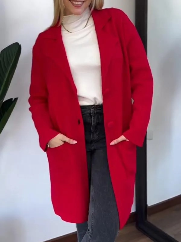 Damen Elegante und bequeme Übergangsjacke mit praktischen Taschen Drune