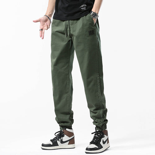 Herren Utility-Joggerhose mit Tunnelzug, elastischen Knöchelbündchen und entspanntem Schnitt Drune