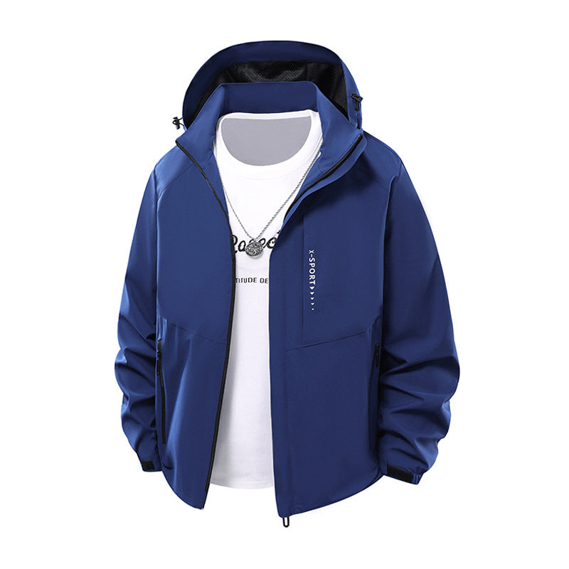 Herren Atmungsaktive Outdoor-Jacke