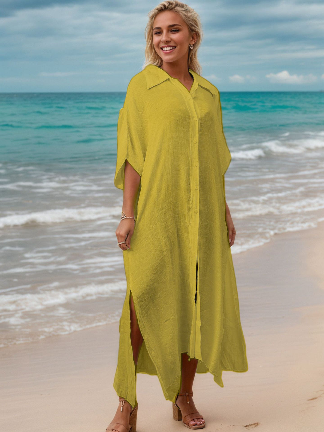 Damen Strandkleid Drune