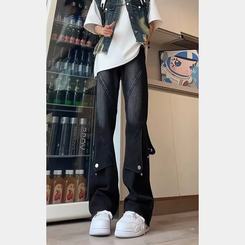 Herren Modischer Jeansanzug Drune