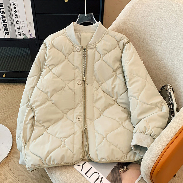 Damen Wattierte Blousonjacke mit Reißverschluss und praktischen Taschen Drune