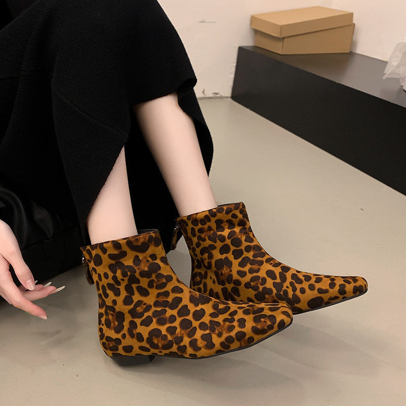 Damen Ankle Boots aus luxuriösem Wildleder mit bequemer leichtgewichtiger Sohle Drune