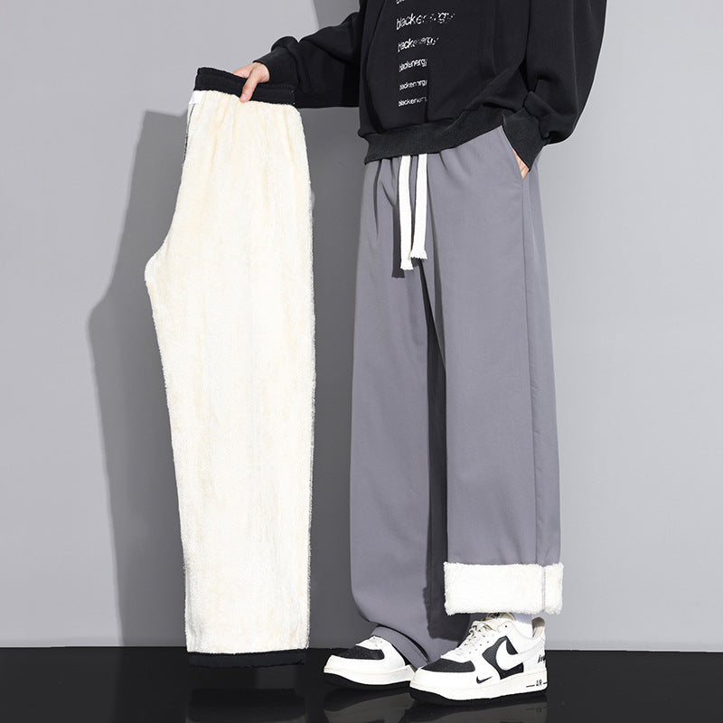 Herren Modische Relaxed Fit Fleece-Hose