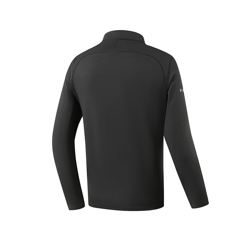 Herren Performance-Langarmshirt mit Half-Zip und Stehkragen Drune
