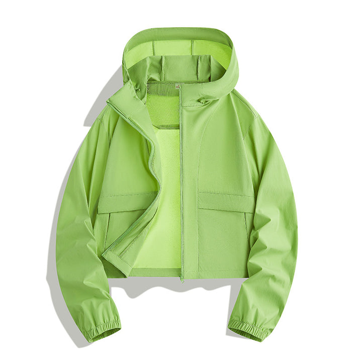 Damen modische kurze Jacke Drune