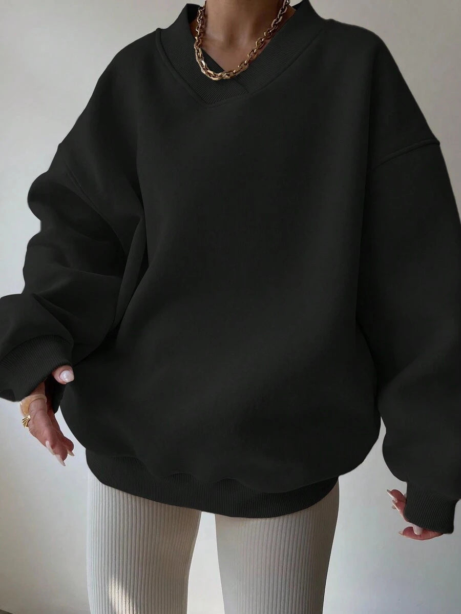 Damen Oversized Sweatshirt Drune