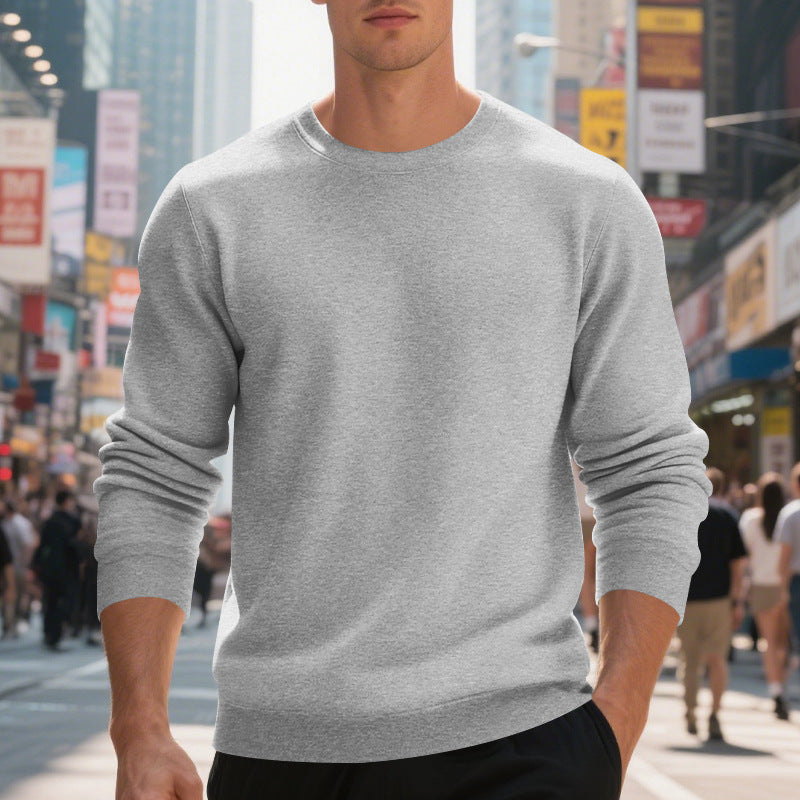Herren Sweatshirt mit Rundhalsausschnitt Drune