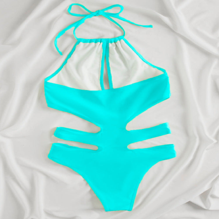 Damen Stilvolles Cut-Out Badeanzug Drune