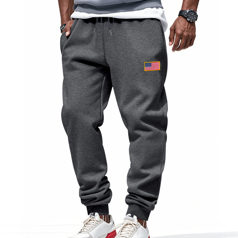 Herren lässige Sweatpants mit praktischen Taschen und elastischem Bund Drune