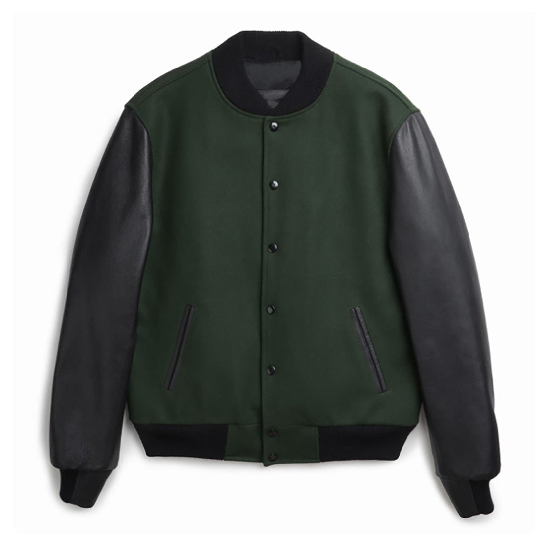 Herren stylische Collegejacke mit ärmeln Drune