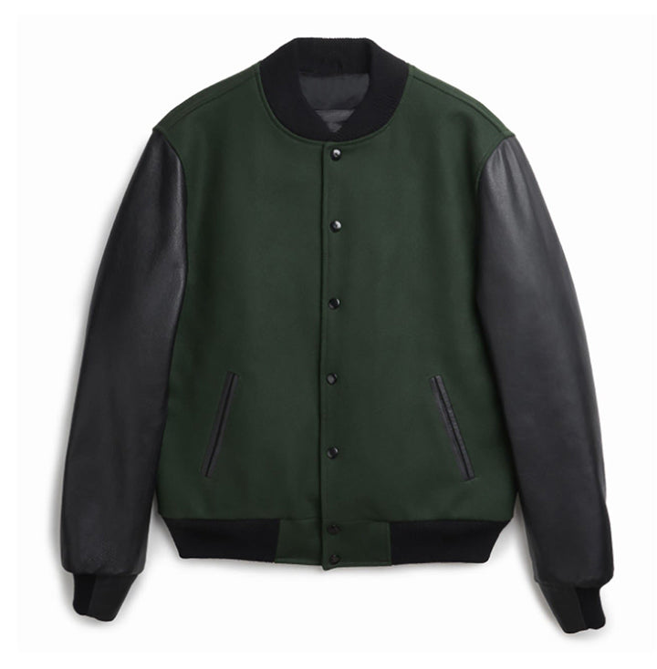Herren stylische Collegejacke mit ärmeln Drune