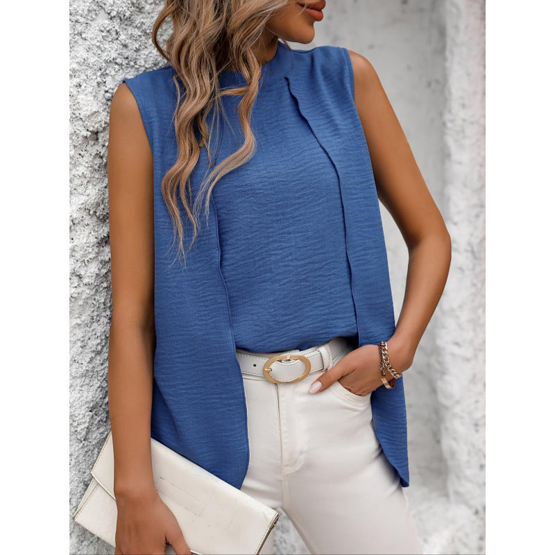 Damen Elegantes Trägershirt mit fließendem Schnitt und lässigem Fall Drune