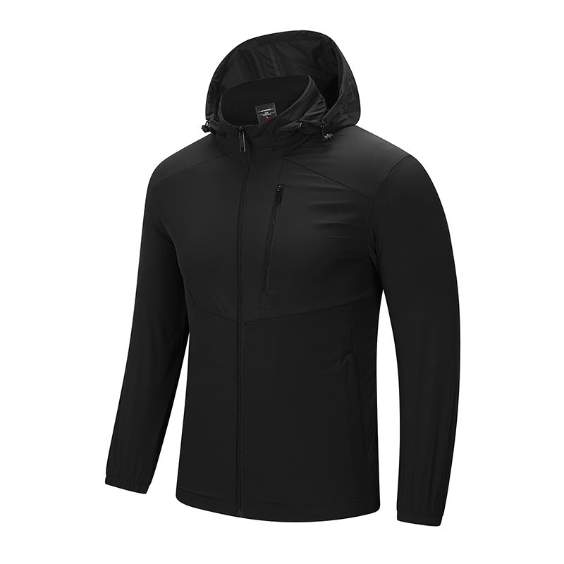 Herren Leichte wasserabweisende Outdoor-Jacke