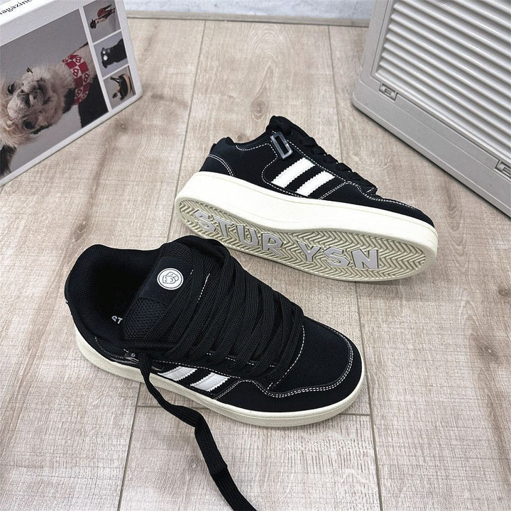 Damen Hochwertige Sneakers mit sportlichem Design und atmungsaktivem Futter Drune