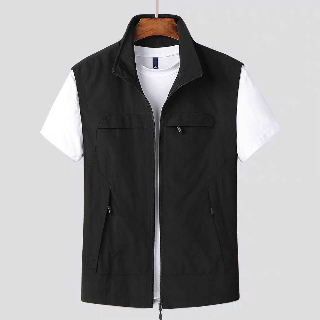 Herren Sportliche Funktionsweste Drune