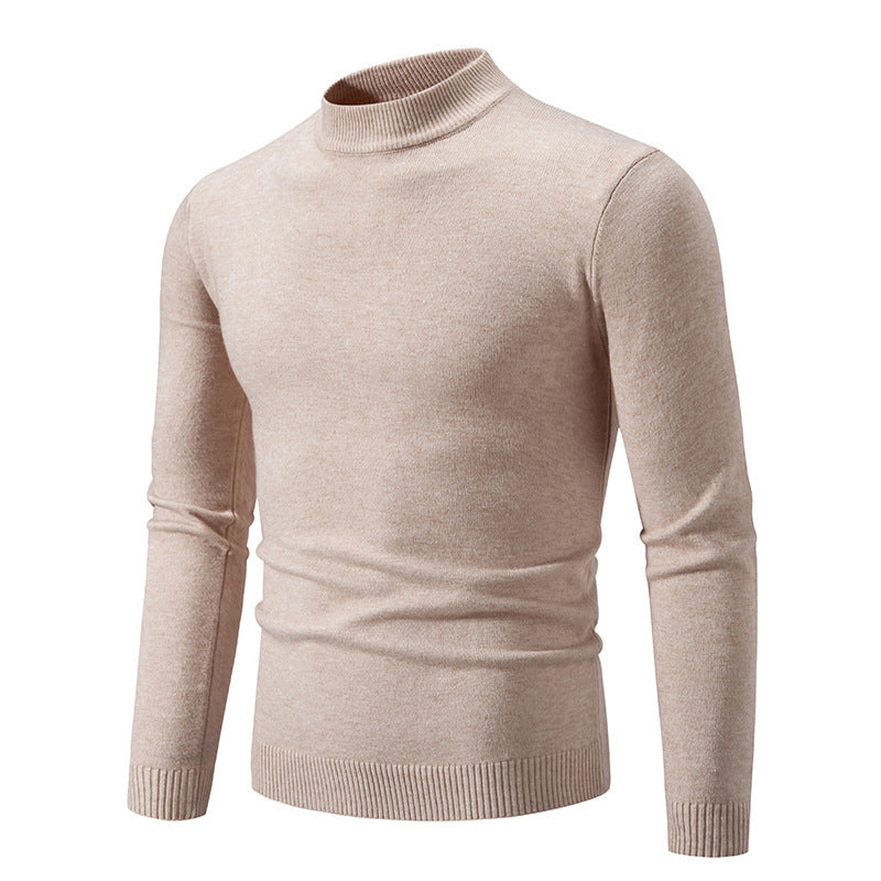 Herren Rollkragenpullover aus hochwertiger Baumwolle Drune