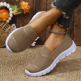 Damen Atmungsaktive Slip-On Sneakers Drune