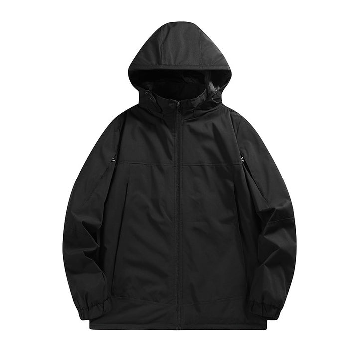 Herren Wetterfeste und isolierte Outdoor-Jacke Drune