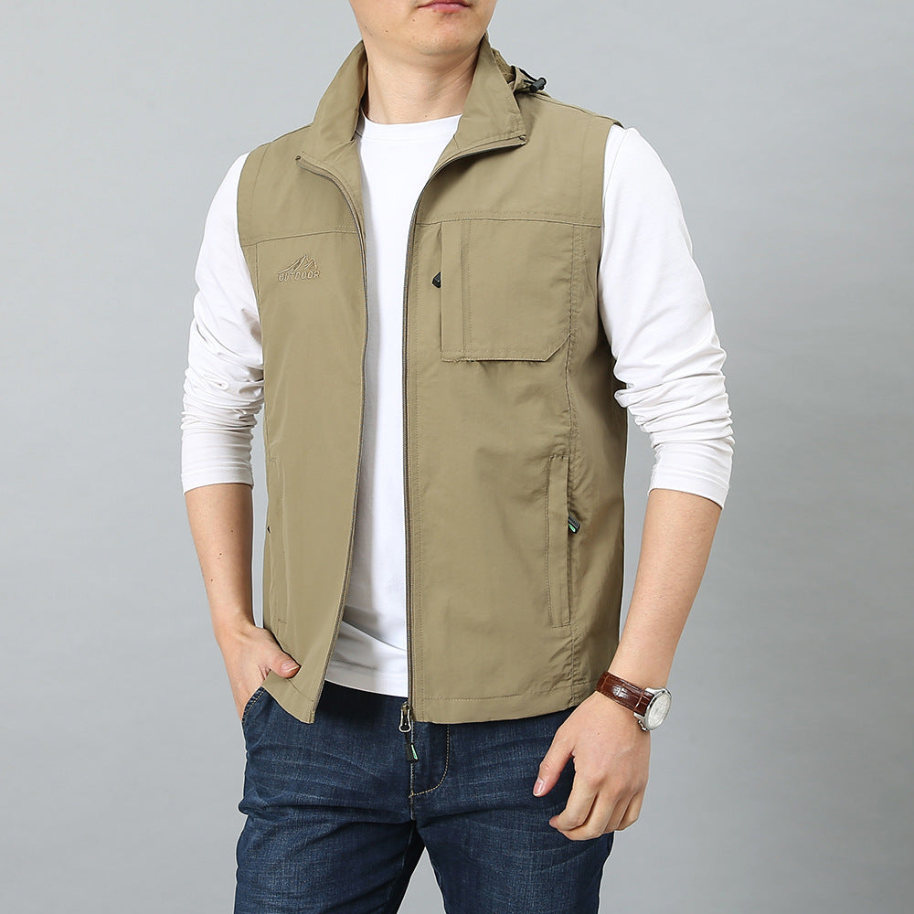 Herren Multifunktionale Outdoor-Weste Drune 1787796963