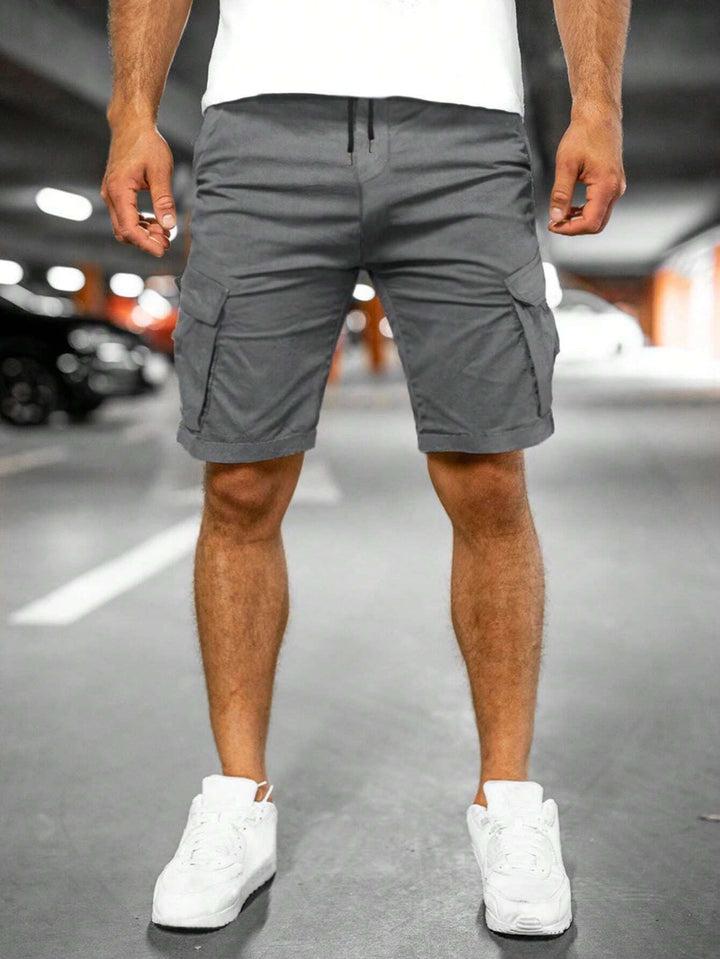 Herren multifunktionale Cargo-Shorts mit praktischen Seitentaschen Drune
