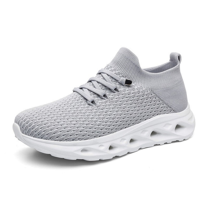 Unisex Atmungsaktive Strick-Sneaker mit sockenähnlichem Schaft und dämpfender Hohlsohle Drune