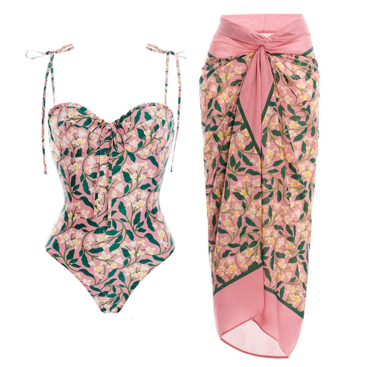 Damen Bikiniset mit verspielten Rüschendetails Drune