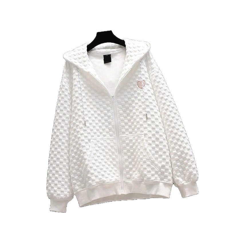 Damen Strickjacke mit Kapuze Drune