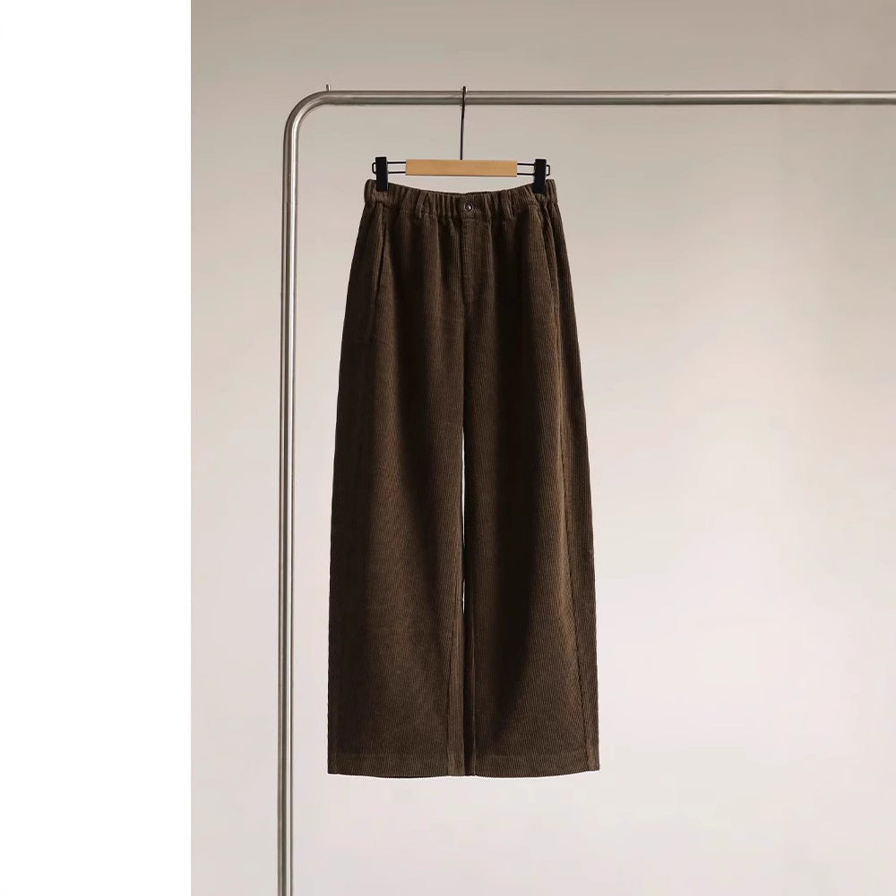 Damen Modische, weite Cordhose Drune