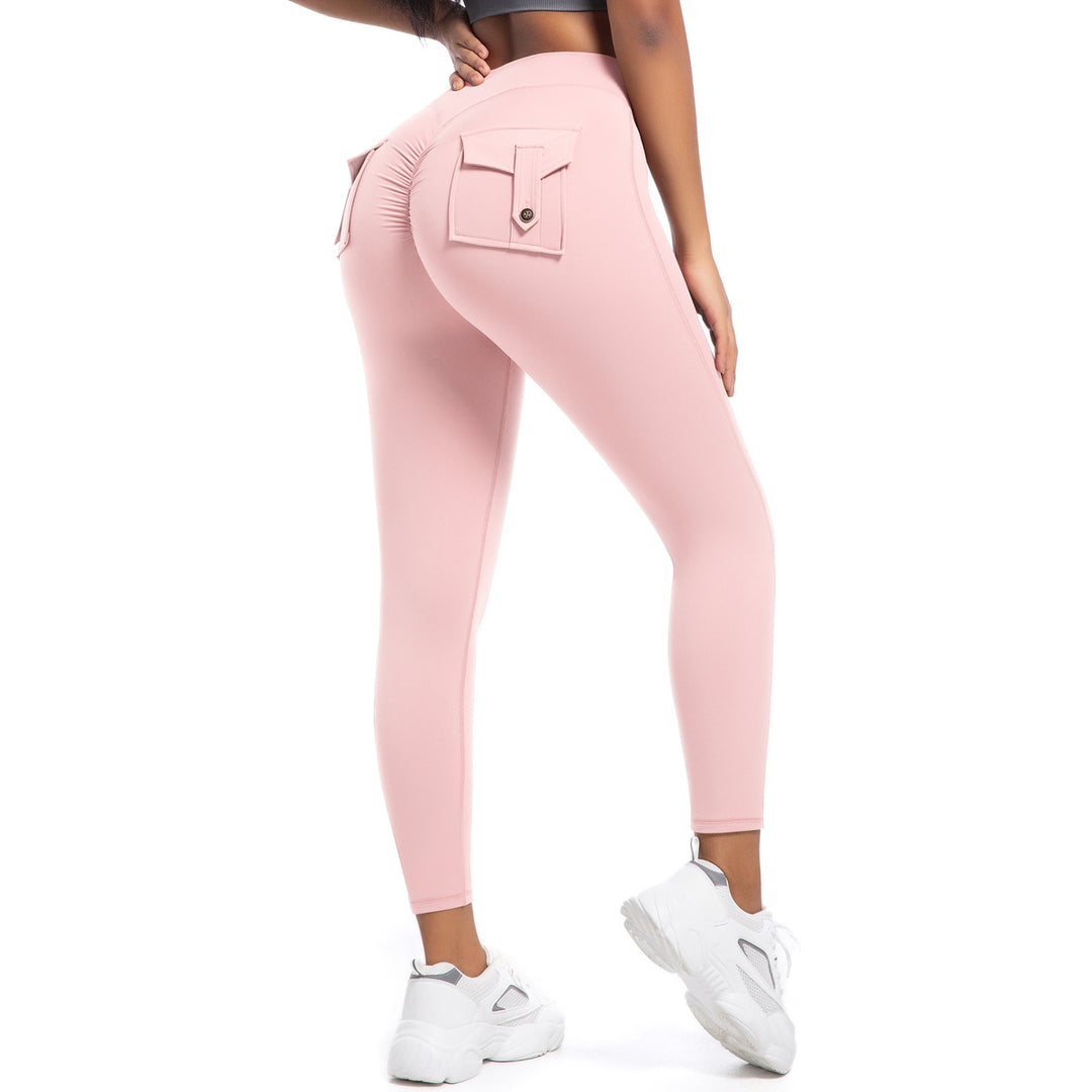 Damen Kompressionsleggings mit hoher Taille und praktischen Taschen Drune