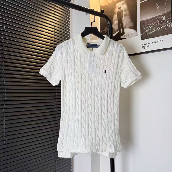 Damen Strickpolo Drune