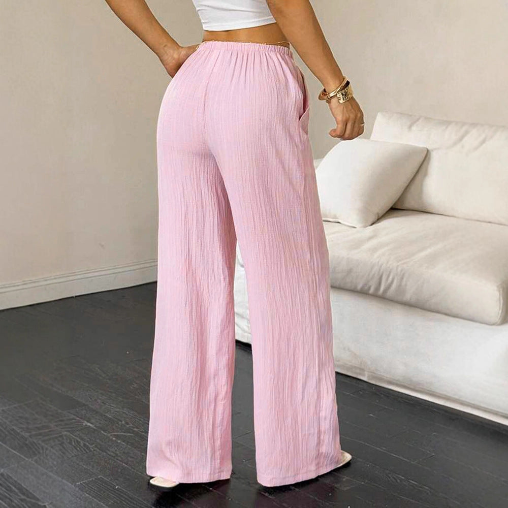 Damen Freizeithose mit elastischem Bund und lockerer Passform Drune