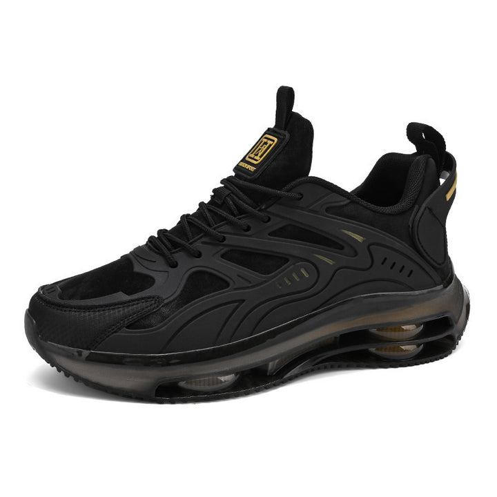 Herren Hightech-Airflow-Dämpfungs-Sneaker mit sichtbarer Mehrkammer-Luftsohle Drune
